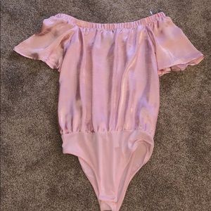 Off the shoulder bodysuit